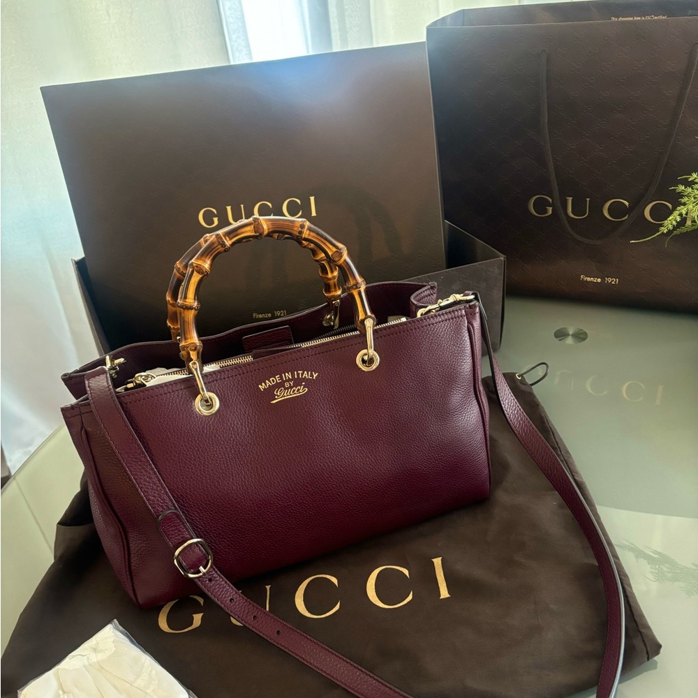 Gucci Handbag- Bamboo Shopper medium: NEW.